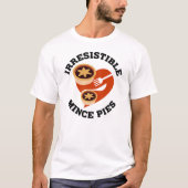 T-shirt Les minces tartes festives sont irrésistibles (Devant)