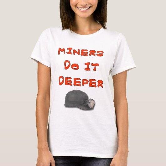 T-SHIRT LES MINEURS LE FONT PLUS PROFONDÉMENT (Devant)