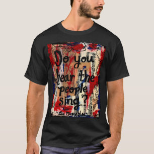 T-shirt Les Misérables comédie musicale théâtre Broadway q