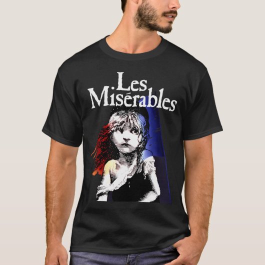 T-shirt LES Misérables Conception Coton Doux (Devant)