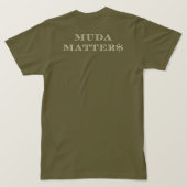 T-shirt Les modas comptent (Design dos)