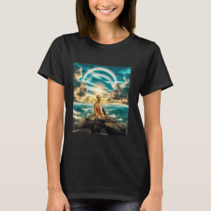 T-shirt Les moines de Thich Minh Tue Bouddha qui traversen