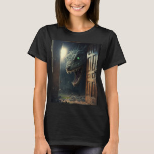 T-shirt Les monstres se cachent