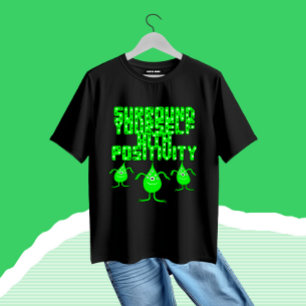 T-shirt Les monstres verts
