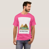 T-shirt Les montagnes actives (Devant entier)