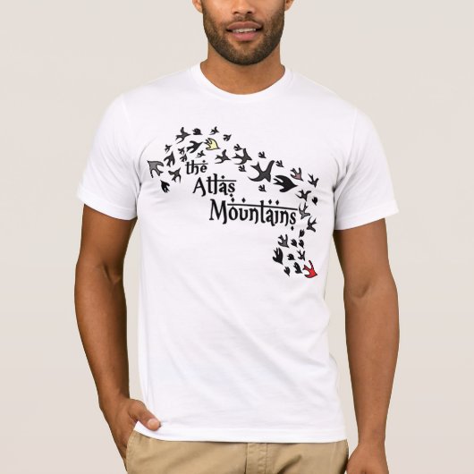 T-shirt Les montagnes d'atlas (Devant)