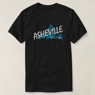 T-shirt Les monts Asheville North Carolina