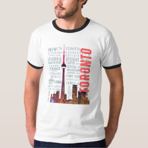 T-shirt Les monuments emblématiques de Toronto