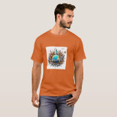 T-shirt Les monuments mondiaux (Devant entier)