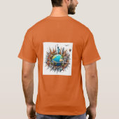 T-shirt Les monuments mondiaux (Dos)