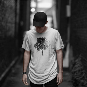 T-shirt Les morts m'aiment arbre de siège des toilettes