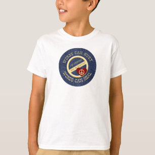 T-shirt Les mots ont blessé le programme de conscience