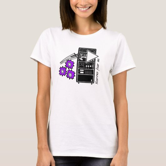 T-shirt Les neurones me font peur (Devant)