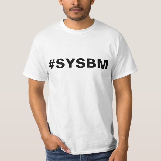T-shirt Les Noirs SYSBM sont parfaits (Devant)
