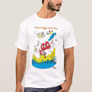 T-shirt Les œufs verts et le jambon Je ne les aime nulle