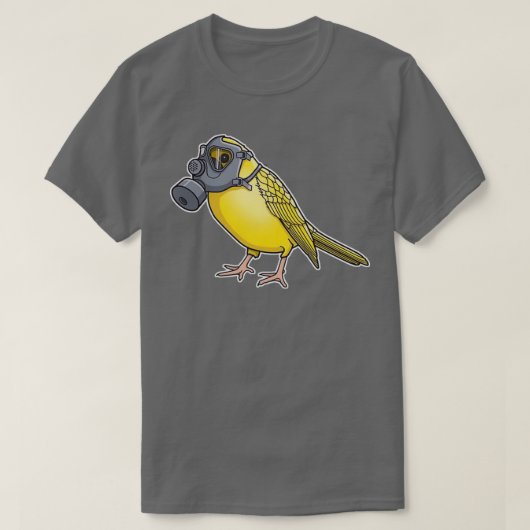 T-shirt Les Oiseaux Chantent Canari (Design devant)