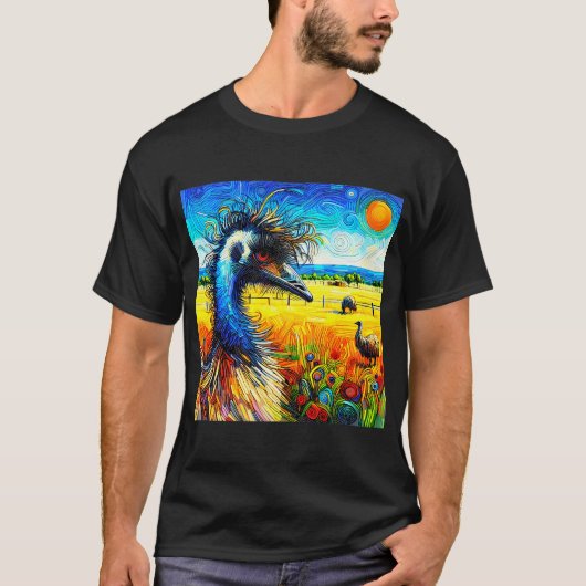 T-shirt Les oiseaux de l'excellence : Ému#5 (Devant)