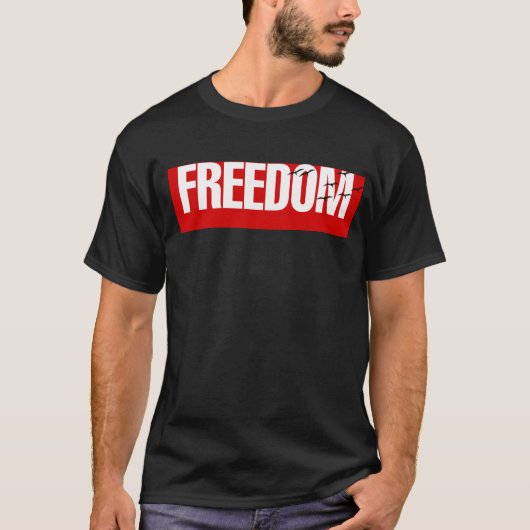 T-shirt Les oiseaux de liberté (Devant)