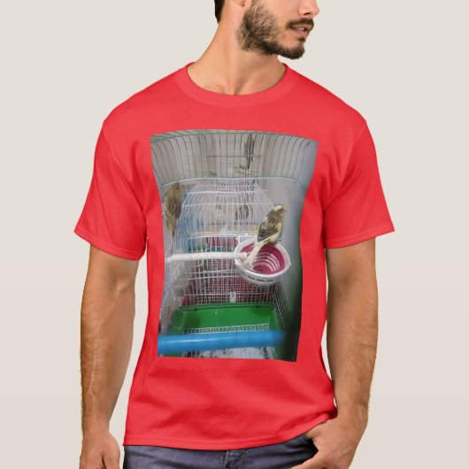 T-shirt Les oiseaux ont besoin d'aide (Devant)