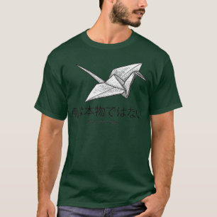 T-shirt les oiseaux sont de vrais origami japonais les ois