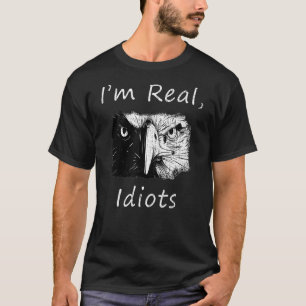 T-shirt Les Oiseaux Sont Une Véritable Parodie Angry Eagle