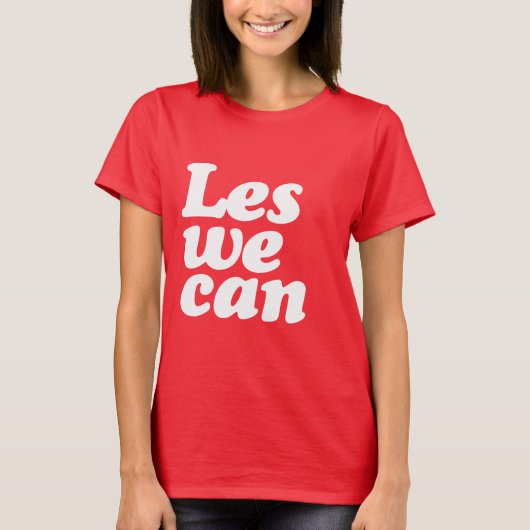 T-SHIRT LES ON PEUT (Devant)