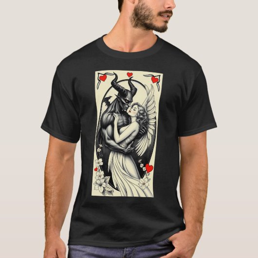 T-shirt Les opposés s'attirent 1 (Devant)