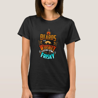 T-shirt Les Oreilles Et Le Whiskey Me Rend Frisky Maman Pa
