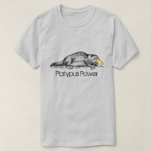 T-shirt Les ornithorynques actionnent l'individualité