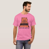 T-shirt Les ours de base ne peuvent pas voler (Devant entier)