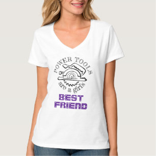 T-shirt Les outils électriques sont le meilleur ami d'une