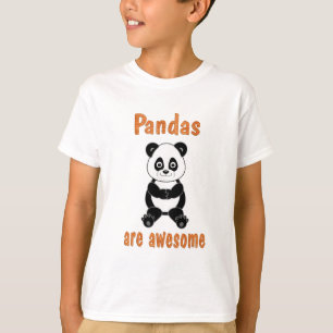 T-shirt Les pandas sont impressionnants