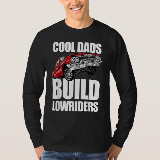 T-shirt Les papas cool construisent des coureurs inférieur (Devant)