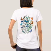 T-SHIRT LES PAPILLONS DE LA NATURE (Dos)