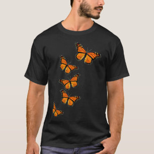 T-shirt Les papillons Monarques Les amoureux de la nature