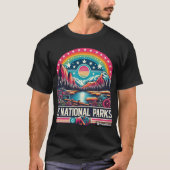 T-shirt Les parcs nationaux américains (Devant)