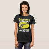 T-shirt Les Parkinsons Ne Jouent Pas Avec Moi Sensibilisat (Devant entier)