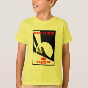 T-shirt Les passionnés de train ferroviaire britannique