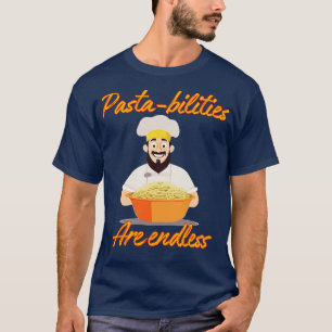 T-shirt Les Pâtes Sont Interminables