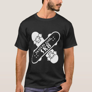 T-shirt Les Patineurs Sont Partis Patinage Pour Skateboard
