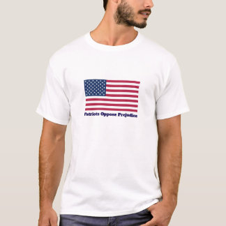 T-shirt Les patriotes s'opposent aux préjugés