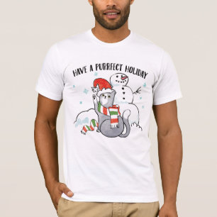 T-shirt Les pattes de Père Noël   ont des vacances de
