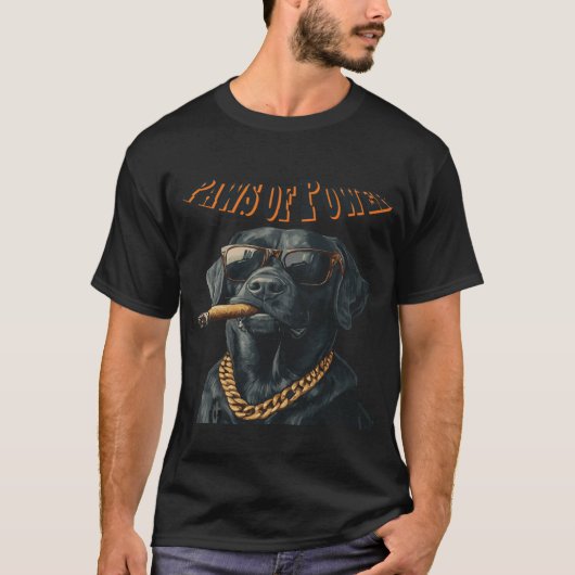 T-shirt Les pattes du pouvoir (Devant)