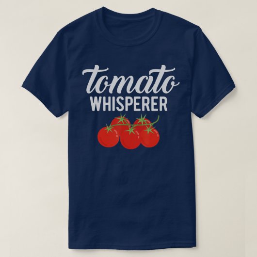 T-shirt Les paysans du jardin de Whisperer Tomato (Design devant)