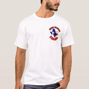 T-shirt Les pêcheurs à la ligne de kayak du Texas