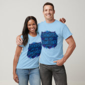 T-shirt Les pensées sont ma bande originale (Unisexe)