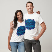 T-shirt Les pensées sont ma bande originale (Unisexe)