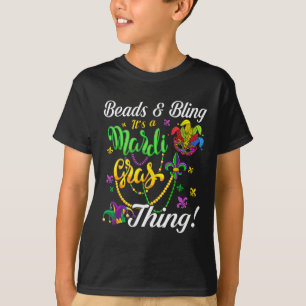 T-shirt Les perles et la lessive C'est un Carnaval Mardi G