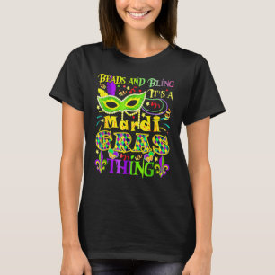 T-shirt Les perles et la lessive C'est un Carnaval Mardi G