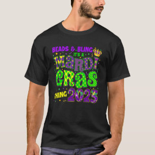 T-shirt Les perles et la lessive C'est un Mardi Gras Thing